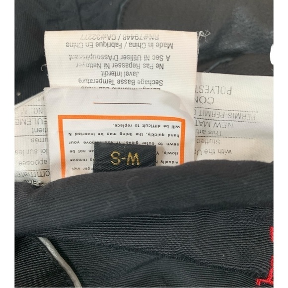 Women’s Gloves MARMOT Gore Tex Black Warm Gloves Snow Sport Gloves - Picture 6 of 6